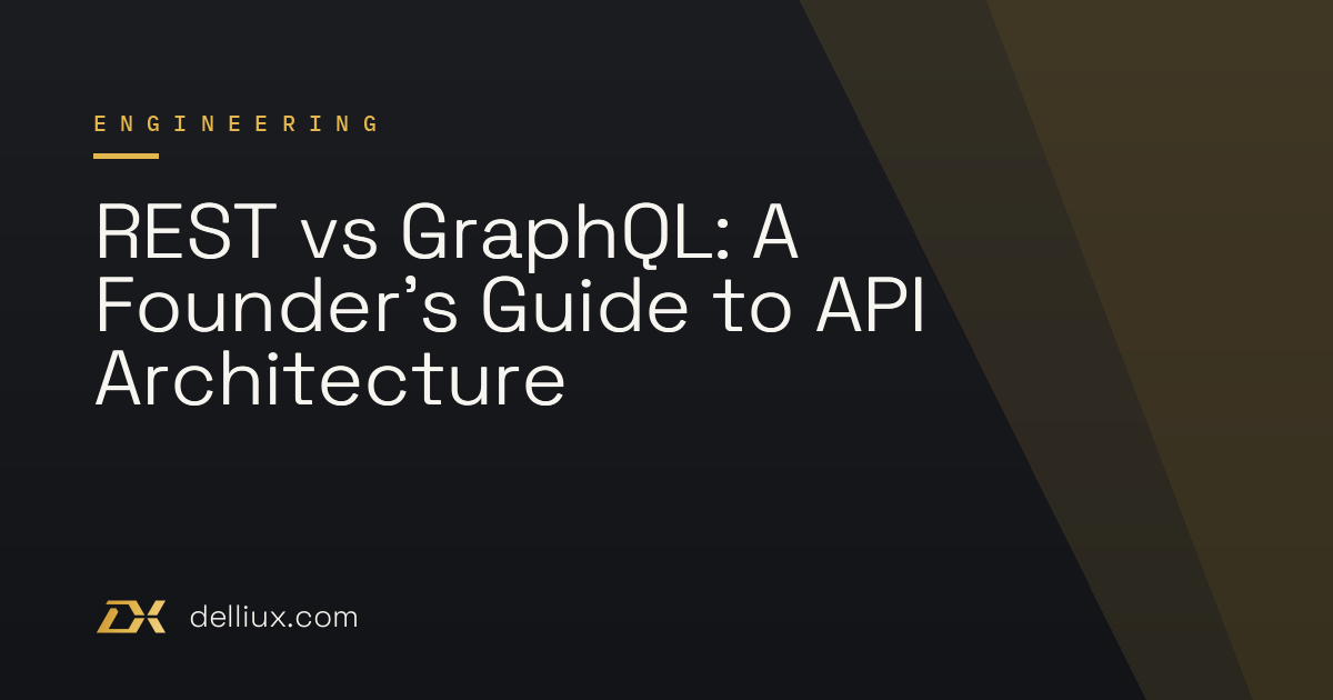 REST vs GraphQL: A Founder’s Guide to API Architecture